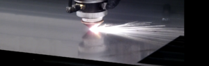CO2 laser cutting metal