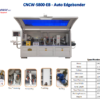 CNCW-H600B-EB Glue Pot Semi-Automatic Edge