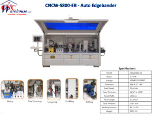 CNCW-H600B-EB Glue Pot Semi-Automatic Edge