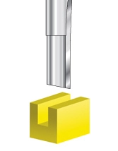 Solid Carbide Single 'O' Flute Plastic Cutting Router Bits