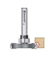 Rounded Dedicated Cutter with Changeable Bearing Router Bits for Flooring