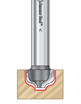 Ogee Groove Router Bits