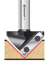 Insert Carbide V-Groove Router Bits