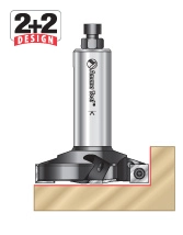 Spoilboard Surfacing & Rabbeting with Scorer 2+2 Design Insert CNC Router Bits